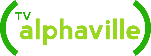 Logo antiga da tv alphaville